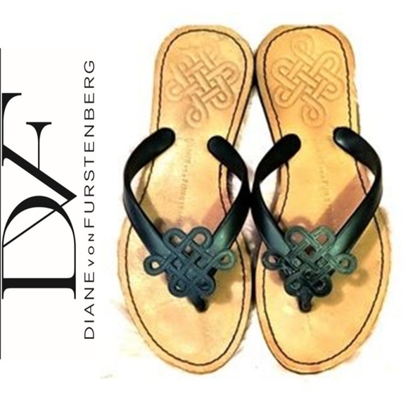 DIANE VON FURSTENBERG * SANDALS - Picture 1 of 5